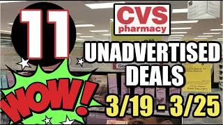 CVS UNADVERTISED DEALS (3/19 - 3/25) | ⭐️ 11 NEW DEALS!