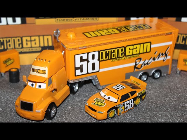 Mattel Disney Cars Octane Gain Hauler - Billy Oilchanger #58