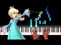 Super mario galaxy  rosalinas storybookluma theme piano lullaby