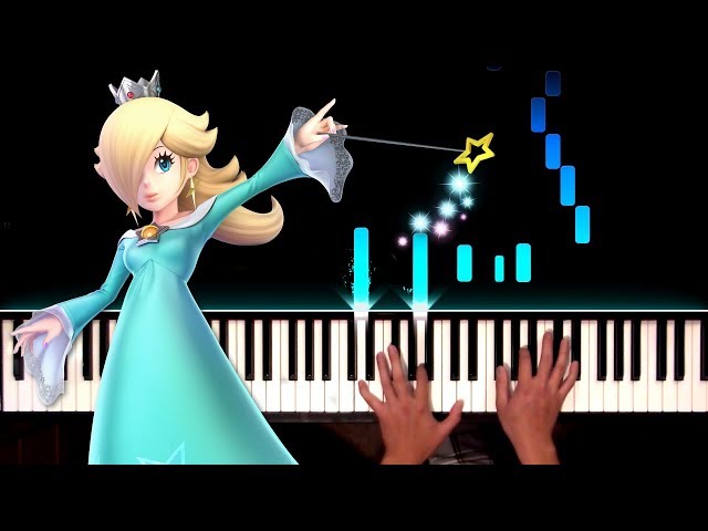 Super Mario Galaxy - Rosalina's Storybook/Luma Theme (Piano Lullaby) class=