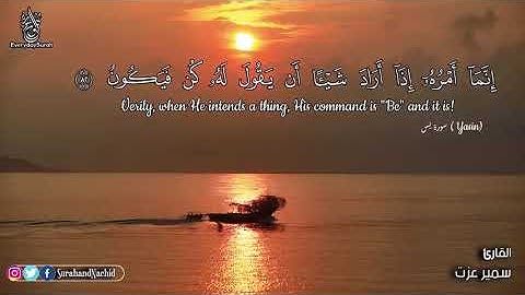 سورة يس سوره الرحمن سوره الواقعه سورة الملك القرآن شفاء القلوبسبحان من رزقه هذا الصوت سمير عزت