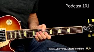 ZZ Top Just Got Back from Baby's Blues Lesson Podcast 12 chords