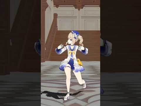 原神バーバラ「うまぴょい伝説」踊ってみた4K60fps#shorts