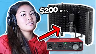Best Home Studio Setup For Singing!