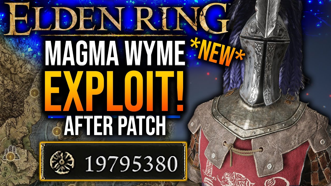 Elden Ring - 300K Runes in 30s! PATCH 1.08! Magma Wyrm! BEST Rune ...