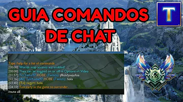 ¿Como no escribir en el chat de LOL?