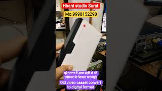 VHS, VCR casset convert to digital format best service in India old video casset dvd, cd, dv, hi8,