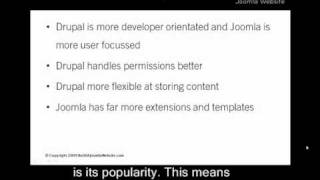 Joomla 1.5 Tutorial - Lesson 2 - Why Joomla