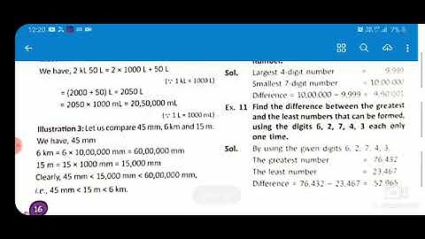 Class VI Maths Topic  Knowing Our Number Part 6