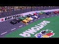 Daytona's biggest moments told with toy blocks