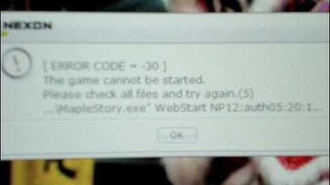 My MapleStory Problem Plz Help.MPG