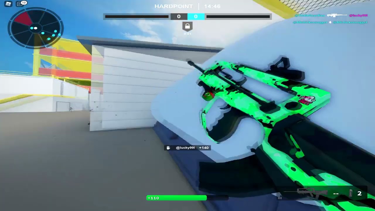 clean aim on roblox bad business 👀