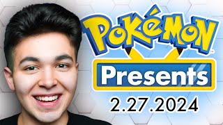 🔴 Pokémon Presents 2.27.2024 REACTION - EmSwizzle