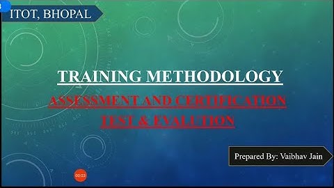 ASSESSMENT AND CERTIFICATION, TEST & EVALUATION -(PART-1)|POT|PRINCIPLES OF TEACHING