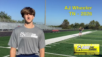 AJ Wheeler, Nasvhille Fall Camp, 2025