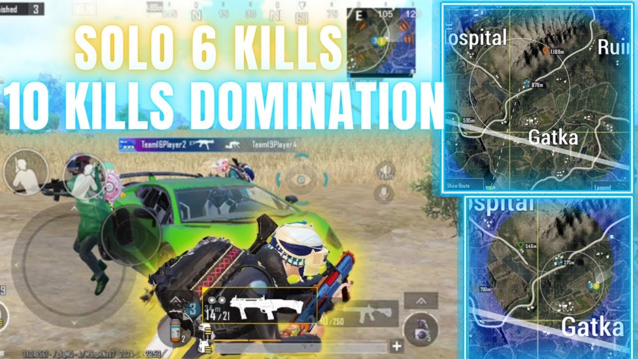 10 KILLS DOMINATION I SOLO 6 KILLS HIGHLIGHT l BGIS Grind scrims ...