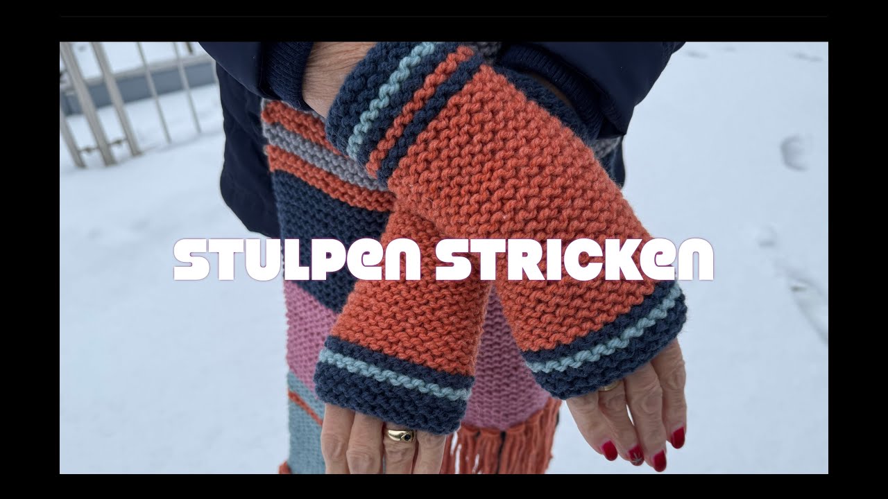 ⭐️Armstulpen stricken | Schritt für Schritt Anleitung⭐️