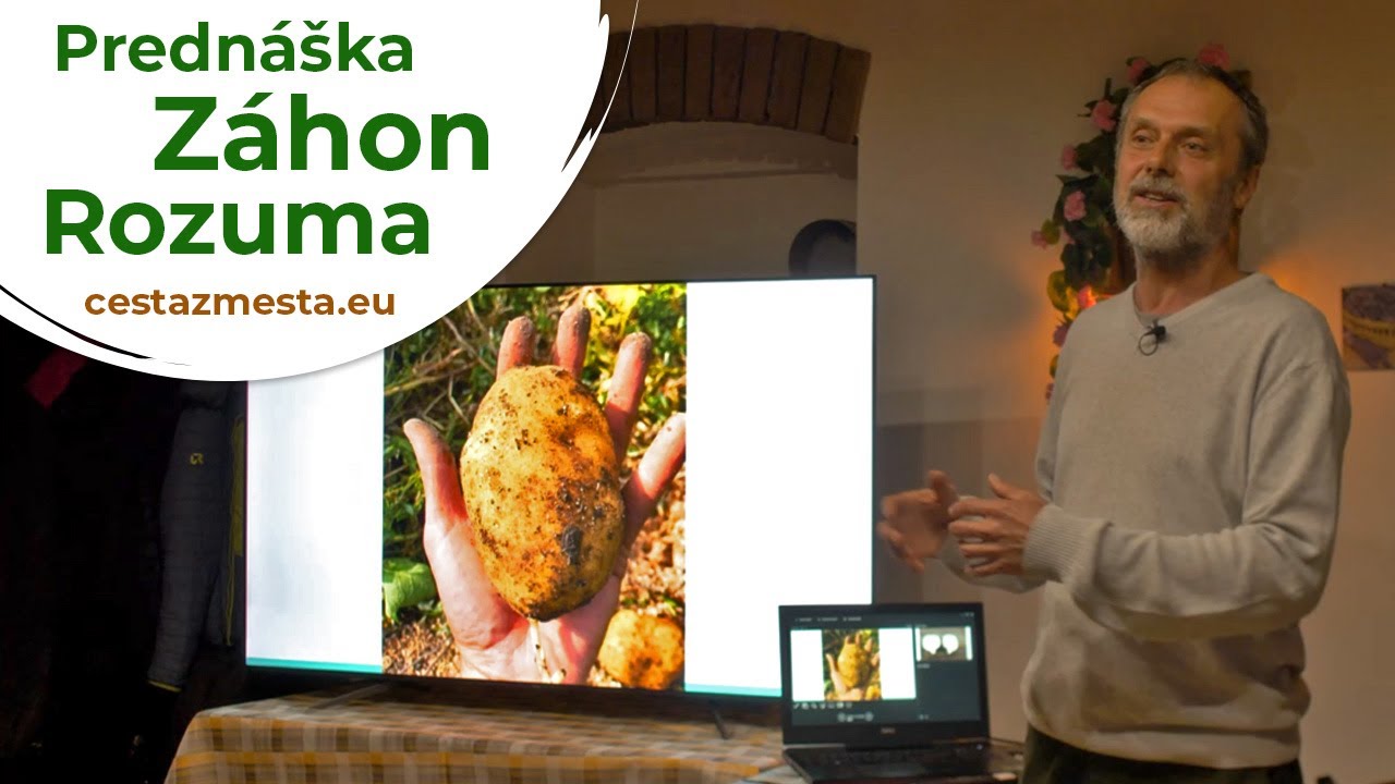 Prednáška Záhon Rozuma - Ako si dopestovať zdravú BIO zeleninu bez rýľovania a okopávania