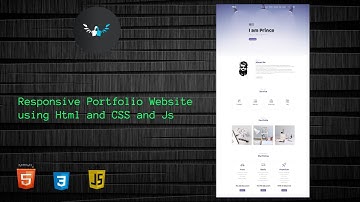 Responsive Personal Portfolio website using html css and Js | Tdev | The Terminal Boy