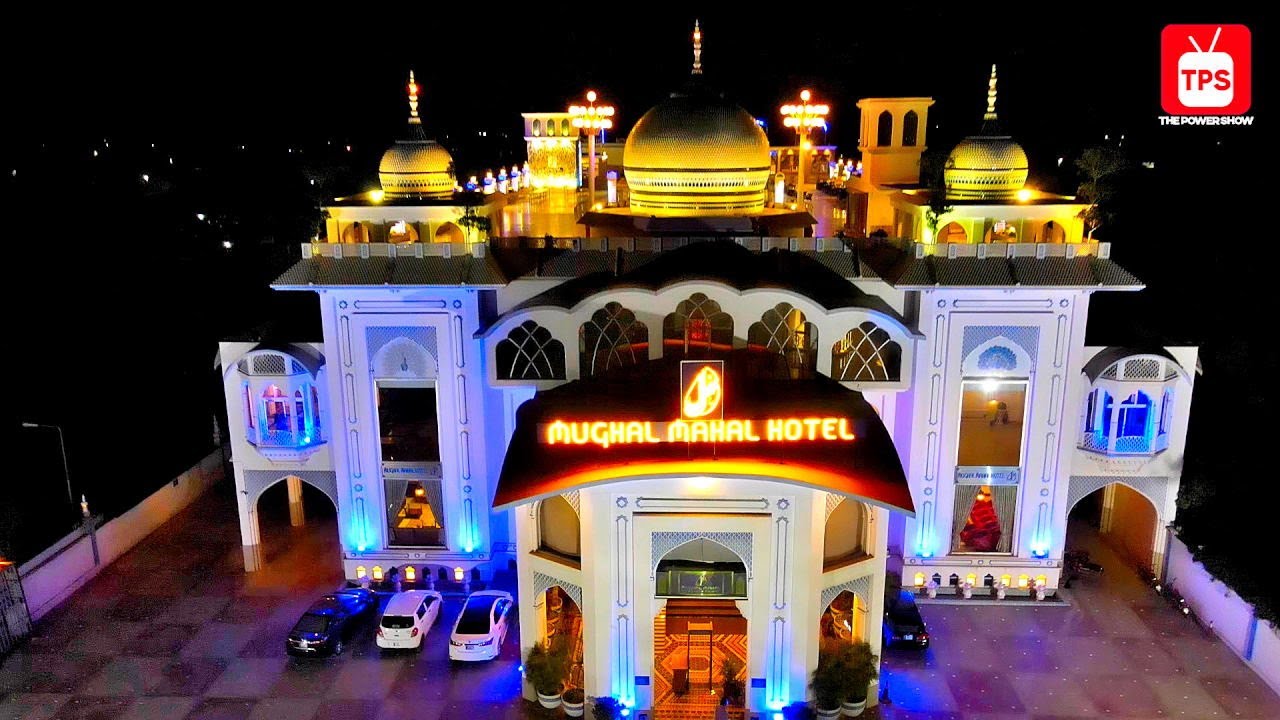 Mughal Mahal Hotel Gujranwala Ariel View | Drone Video |   
