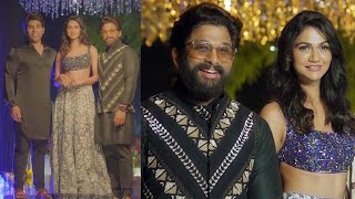 Allu Arjun With His Wife Sneha Reddy Latest Visuals Tfpc