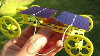 3D Solar Fan Car MK2