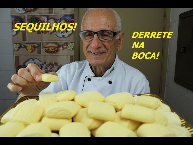 SEQUILHOS (BISCOITO DE MAIZENA QUE DERRETE NA BOCA)