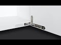 Ankor DS-30 - Heavy duty recessed hinge | Effegibrevetti