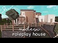 Roblox  bloxburg  modern roleplay house tour 72k 