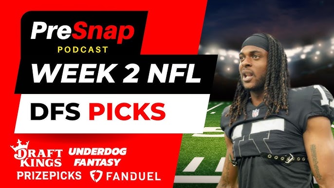 NFL DFS Week 2 Monday 2 Game Slate Draft Kings Breakdown : r/dfsports