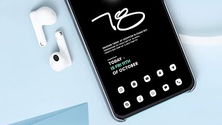 Glowing in the Dark Android Setup with Nova Launcher