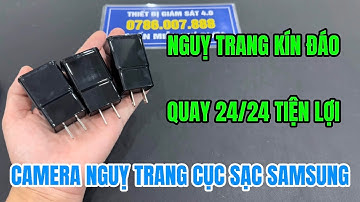 Camera nguỵ trang cục sạc samsung MẪU MỚI 2025 , camera mini cục sạc wifi full4k xem từ xa