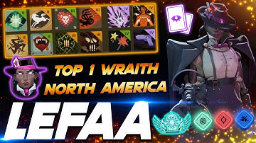 Lefaa TOP 1 WRAITH of NORTH AMERICA - Deadlock Pro Gameplay & Guides [Watch & Learn]