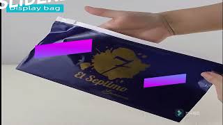 slider zipper Flat Zipper Top PVC Slider Zipper Bags For Towel Washing Goods Pack screenshot 3