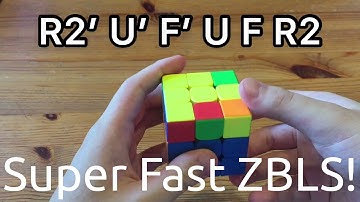 A Cool F2L/ZBLS Algorithm!