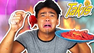 EXTREME SPICY TAKIS CHALLENGE!