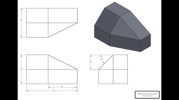 SolidWorks Education Detailed Drawing Exercises Tutorial 13