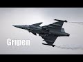 Gripen C Rainy Low Altitude Full Airshow Display - SweAF 2022