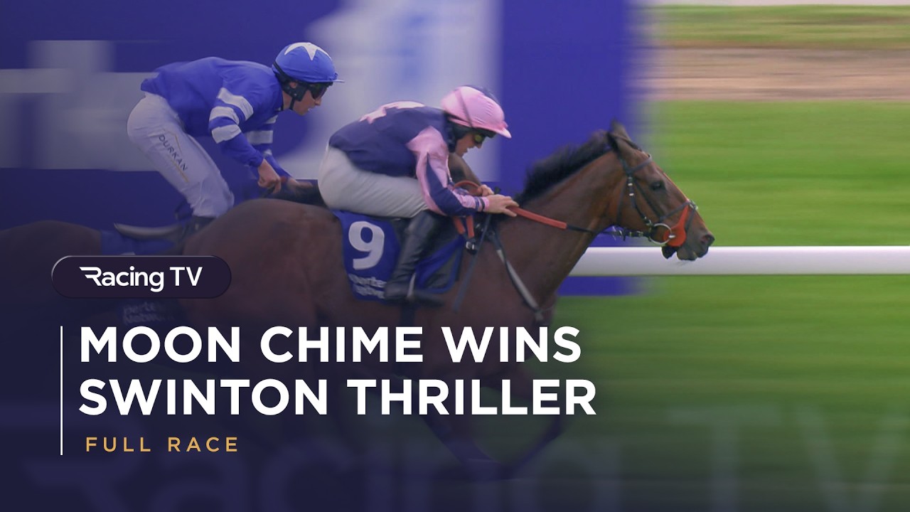 Moon Chime wins thrilling Swinton Hurdle | Full Race | 2026