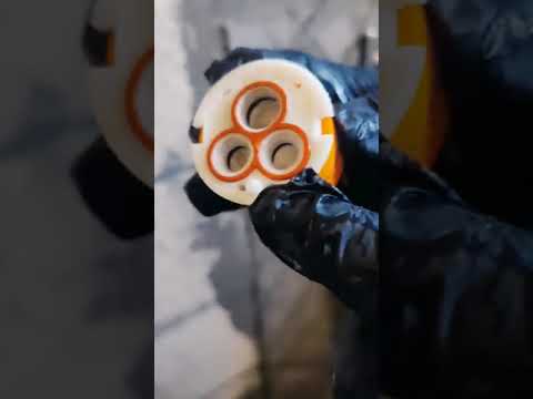 تغيير حشوة قلب خلاط مدفون نوع افيوري ايطالي