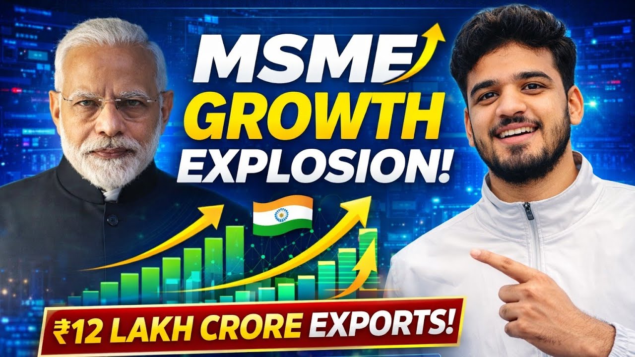MSME Revolution in India | 20 Government Steps, New Milestones & Economic Impact 