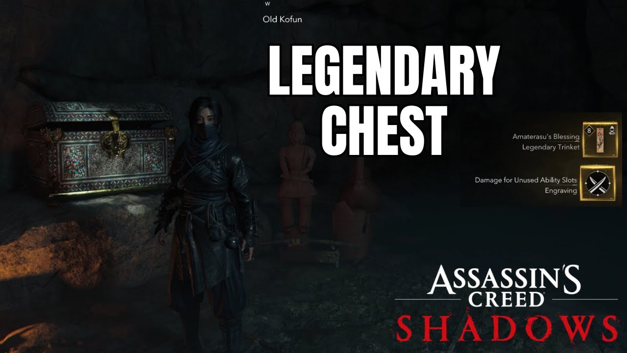 The Completionist Guide: AC Shadows | Get Legendary Trinket Amaterasu's Blessing Old Kofun