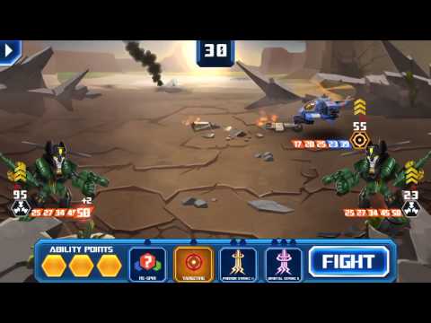 [TRANSFORMERS: Battle Tactics] Intense combiner battle