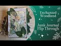  enchanted woodland junk journal flip through  fairy junk journal  nature junk journal ideas sold