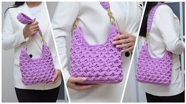 Easy to make and cool crochet bag Crochet pattern Video tutorial