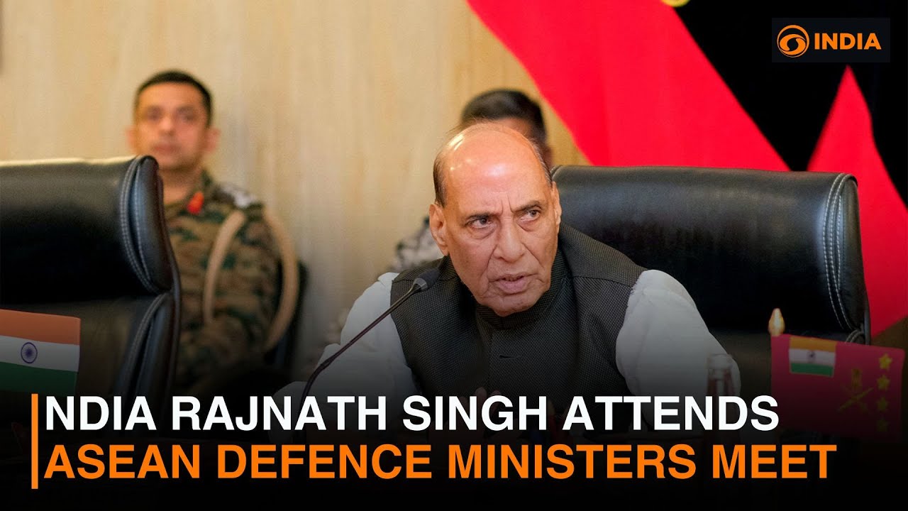Rajnath Singh Attends ASEAN Defence Ministers Meet More Updates DD India Live 4 PM IST
