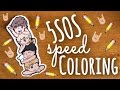 5sos speed coloring  simplymaci