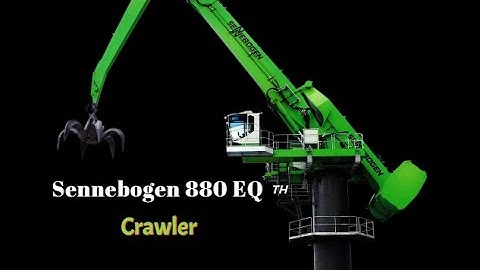Sennebogen 880 EQ Crawler