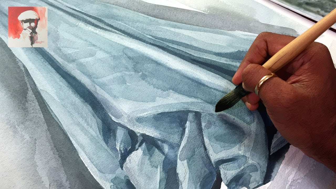 How To Draw Drapery In Watercolor How To Paint Folds In Clothes How To Draw Drapery In Watercolor How To Paint Folds In Clothes