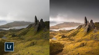 RETOUCHER une photo de PAYSAGE avec Lightroom Classic